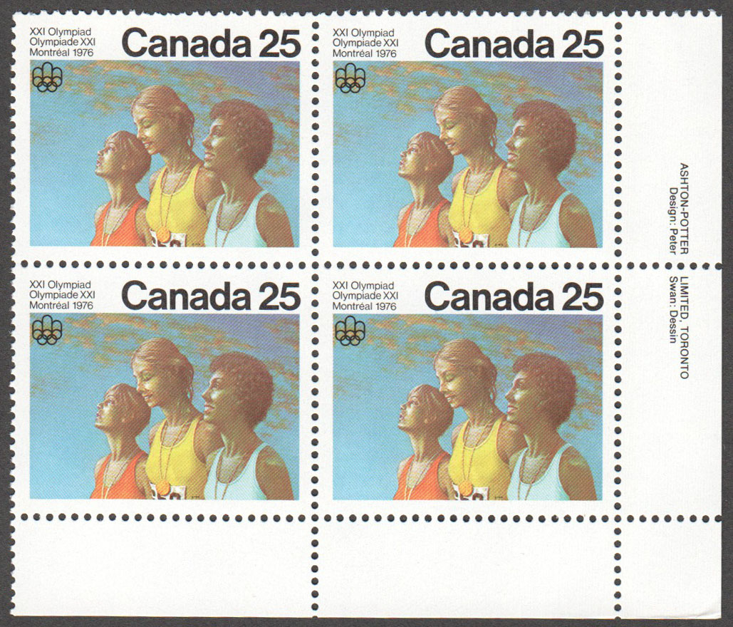 Canada Scott 683 MNH PB LR (A3-3) - Click Image to Close